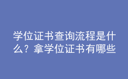 學(xué)位證書查詢流程是什么？拿學(xué)位證書有哪些優(yōu)勢(shì)呢？ 