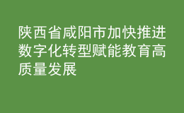 陜西省咸陽市加快推進數(shù)字化轉型 賦能教育高質量發(fā)展