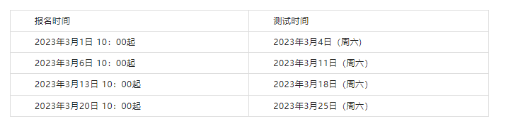 河南省語言文字培訓測試中心3月份普通話水平等級測試計劃